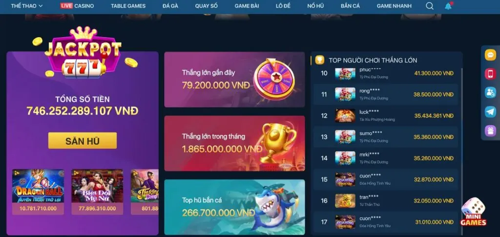 Ưu đãi nạp tiền hấp dẫn tại 99win game